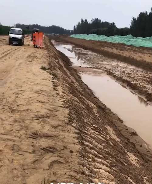 北京朝阳区河道降水